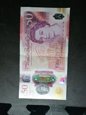 AA 50 pound note. VERY GOOD