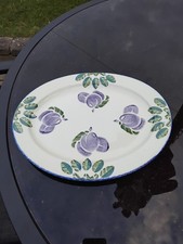 Poole Pottery Dorset Fruits Plums Serving Plate / Platter
