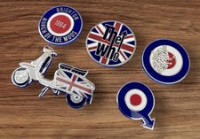 SCOOTER MOD BADGE - 5 BADGE