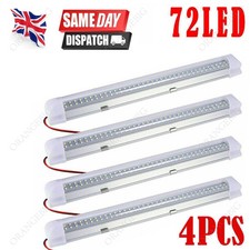 4pcs 12V LED Work Light Bar Flood Spot Lights Driving Lamp Offroad Car Truck SUV