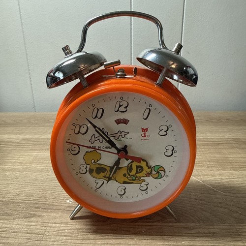 Vtg animated dog - vtg, clock