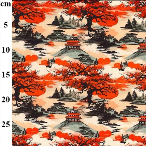 Fat quarter rose hubble - rose,