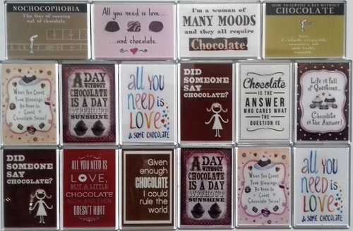 Extra large fridge magnet - extra, ❤