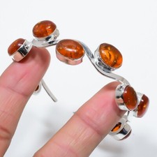 Amber Gemstone Handmade 925