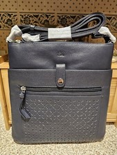 Pia Navy Shoulder Bag