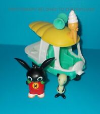 BING BUNNY ICE CREAM VAN CAR VEHICLE RABBIT & PADGET FIGURES