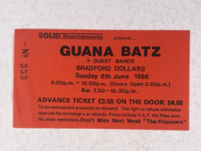 Guana Batz Ticket Original