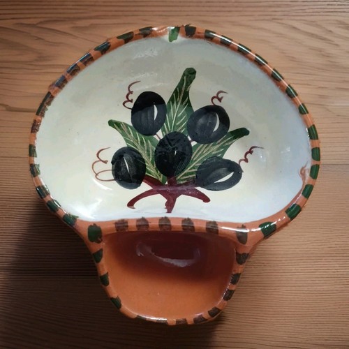 Portugal pottery olive dish - portugal,