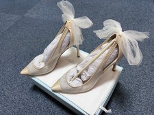 Bella Belle Matilda Ivory Bridal Shoes, UK 6