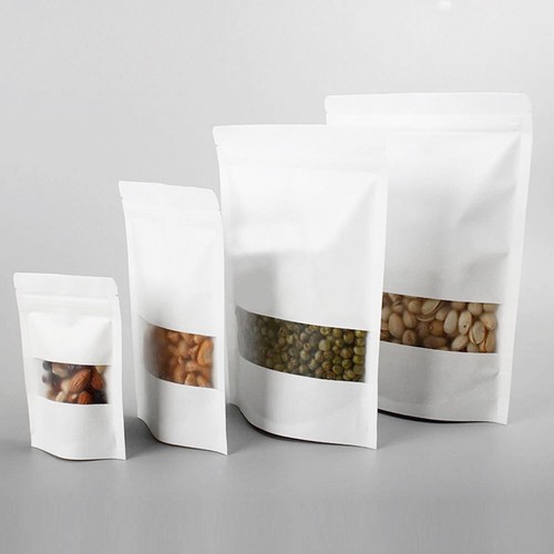 White packaging bag clear - bag,
