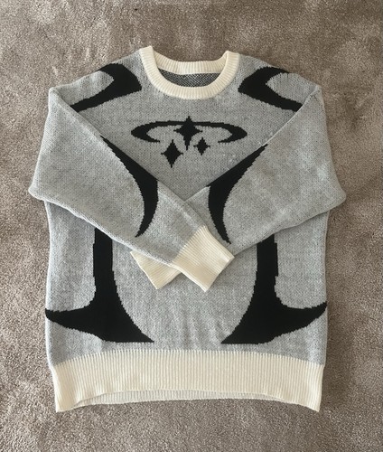 Star knit jumper - knit, small