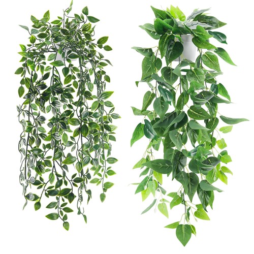 Pack fake plants artificial - 2,