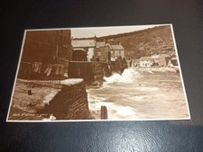Coastal Properties At High Tide, STAITHES, Yorkshire RP