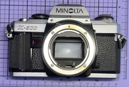 Minolta 500 restored and new - minolta,