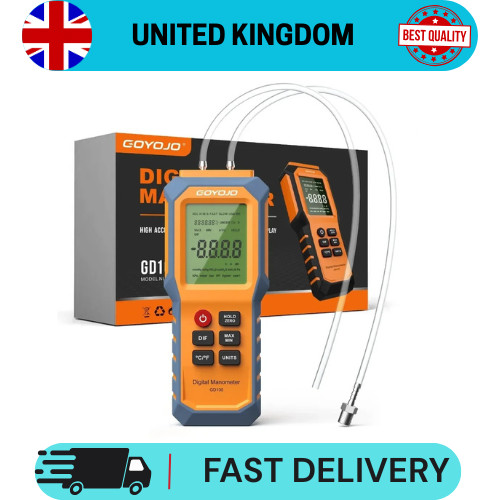 Digital manometer with - digital,