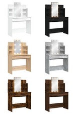 Dressing Table with LED Light Jewellery Bedroom Storage Desk Cosmetic USB Mirror