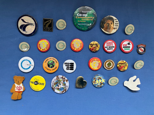 Job lot old pin - lot, on