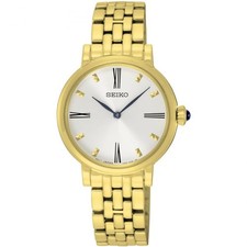 Ladies Seiko Quartz Gold