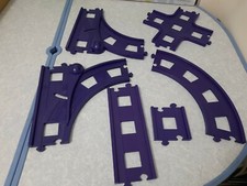 ELC Happyland Purple Train Track - CURVES - STRAIGHTS - POINTS - CROSSINGS