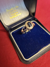 18carat White Gold, Diamond And Sapphire Ring