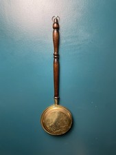 Vintage Hinged Lid Brass Bed