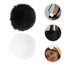  4 Pcs Pom Poms for Hats Small