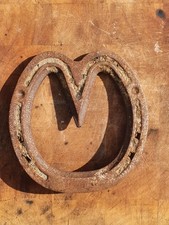 Old Large Heart Shape Horse Shoe Horseshoe - Blacksmithing Art Welding Wedding