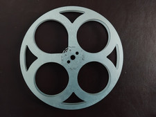 Clydon 400ft - STANDARD 8mm Metal Film Reel vintage made in england