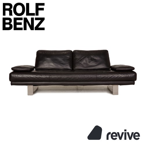 Rolf benz 6600 leather sofa - benz,