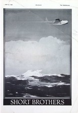 Original 1940 Advert – Short Brothers Flying Boat – May 31, 1940