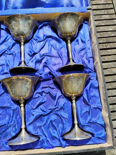 Vintage set epns silver - 4,
