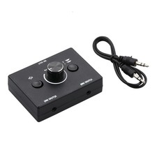 2 Way 3.5mm  Audio Switcher