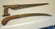 Vintage Hand Saws x2 -