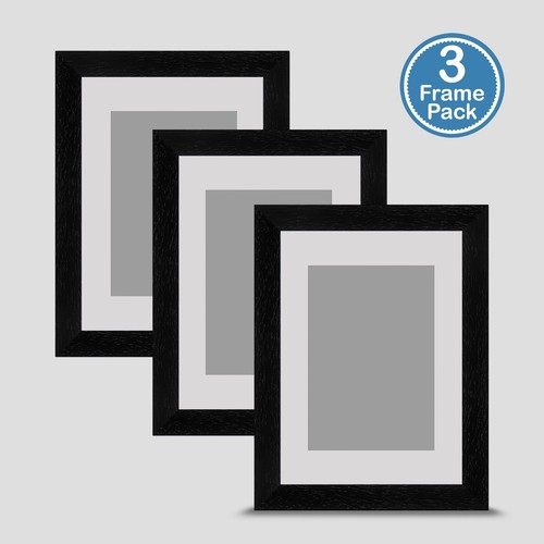 Photo frame black - 7x5, inch