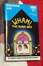 Wham Spectrum 48k The Music Box Cassette Very Rare George Michael