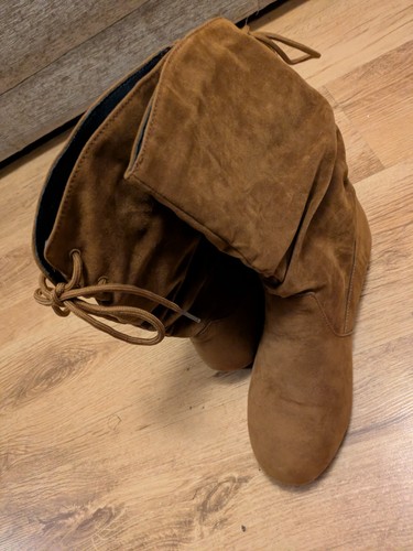Ladies size faux suede - faux,