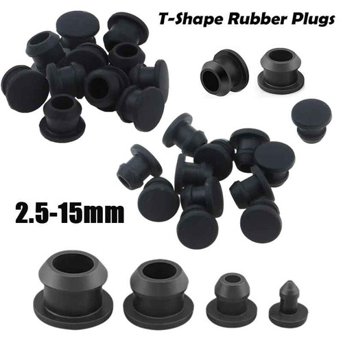 Black silicone rubber type - rubber,