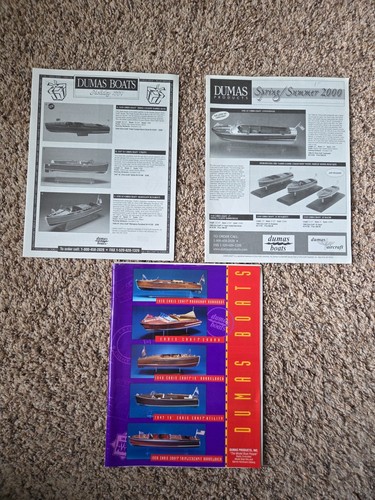 Dumas model boat catalogs 1997 - boat,