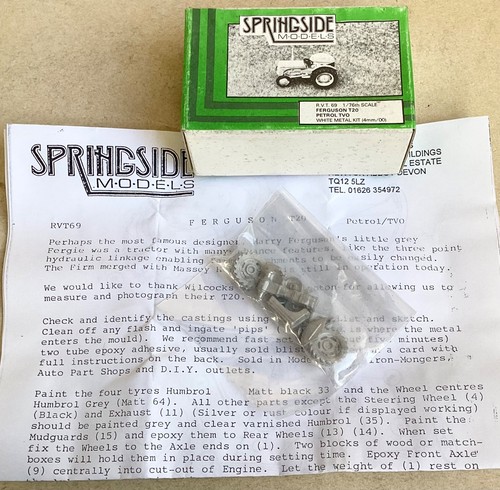 Springside models 4mm - models,
