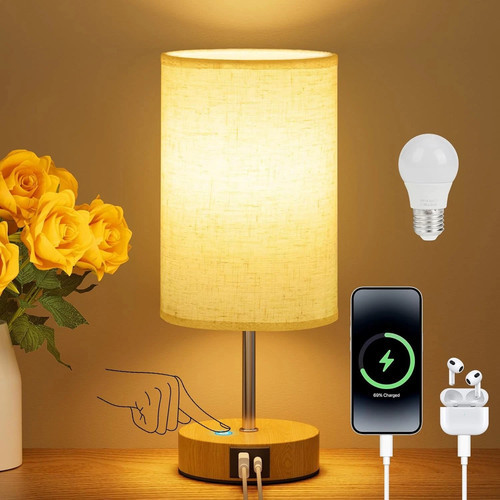 Touch control bedside - touch, lamp