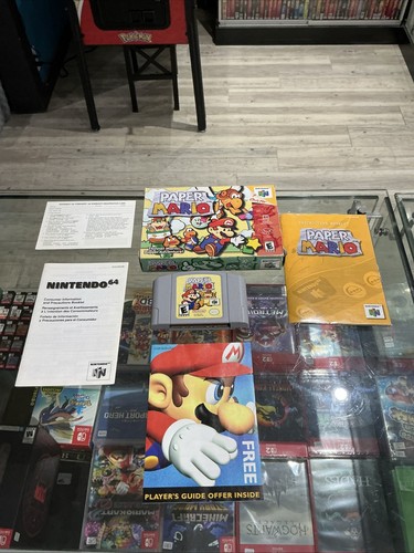 Paper mario nintendo - paper, 64