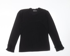 KOXX Womens Black Polyester