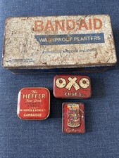 Vintage Tin Bundle Band Aid