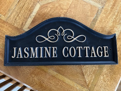 House sign jasmine - house,