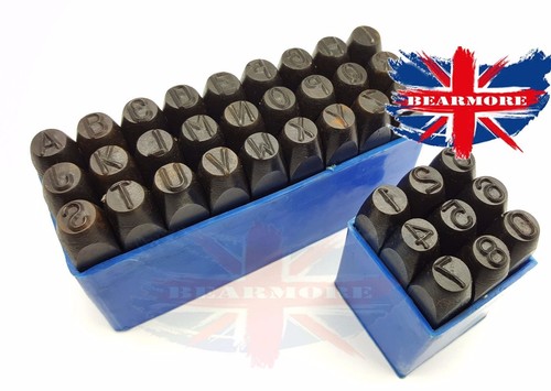 8mm alphabet punches - 8mm,