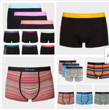 Paul Smith Mens 3 Pack Low Rise Trunks Briefs Hipster Boxer Shorts S-XL RRP £40