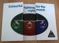 KCE Lighting Solutions Snooker & Pool Table Lighting Sales Brochure / Flyer