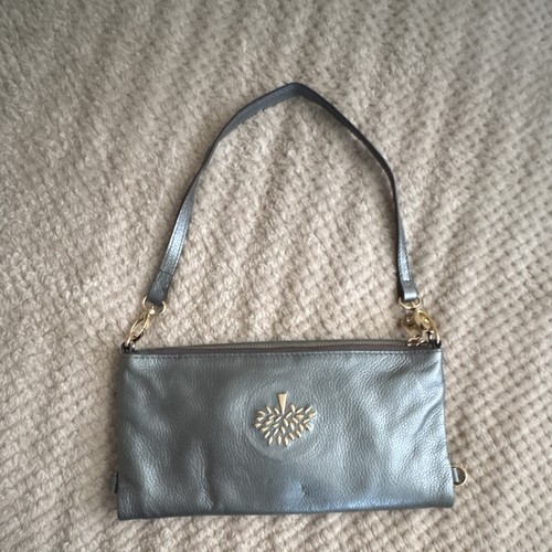 Mulberry grey pebbled leather - mulberry,