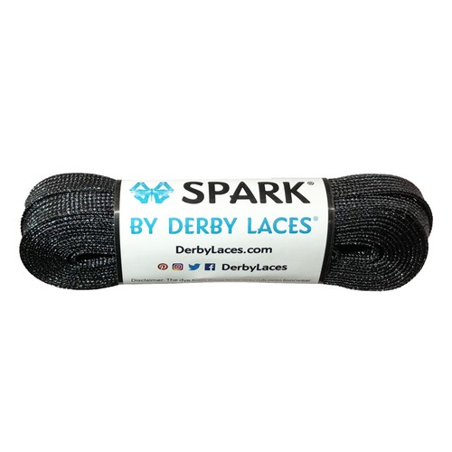 Derby laces waxed metallic - -,