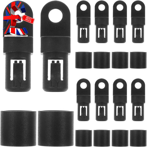 10pcs bungee cord end hooks - 10pcs,